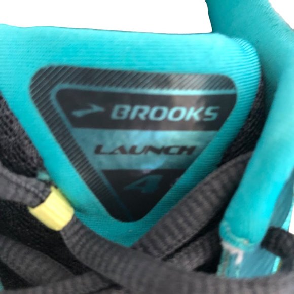 Brooks Launch 4 Dark Gray Blue Running Shoes Women's Size 7 1202341B077 - Picture 7 of 7